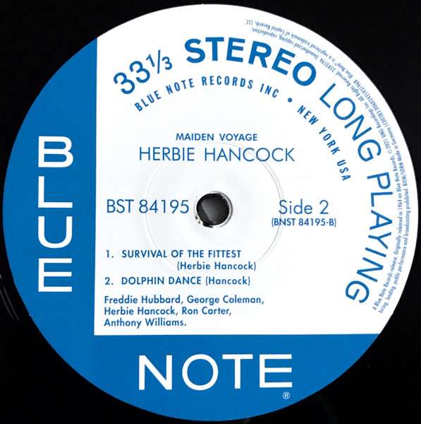Herbie Hancock – Maiden Voyage 2LP